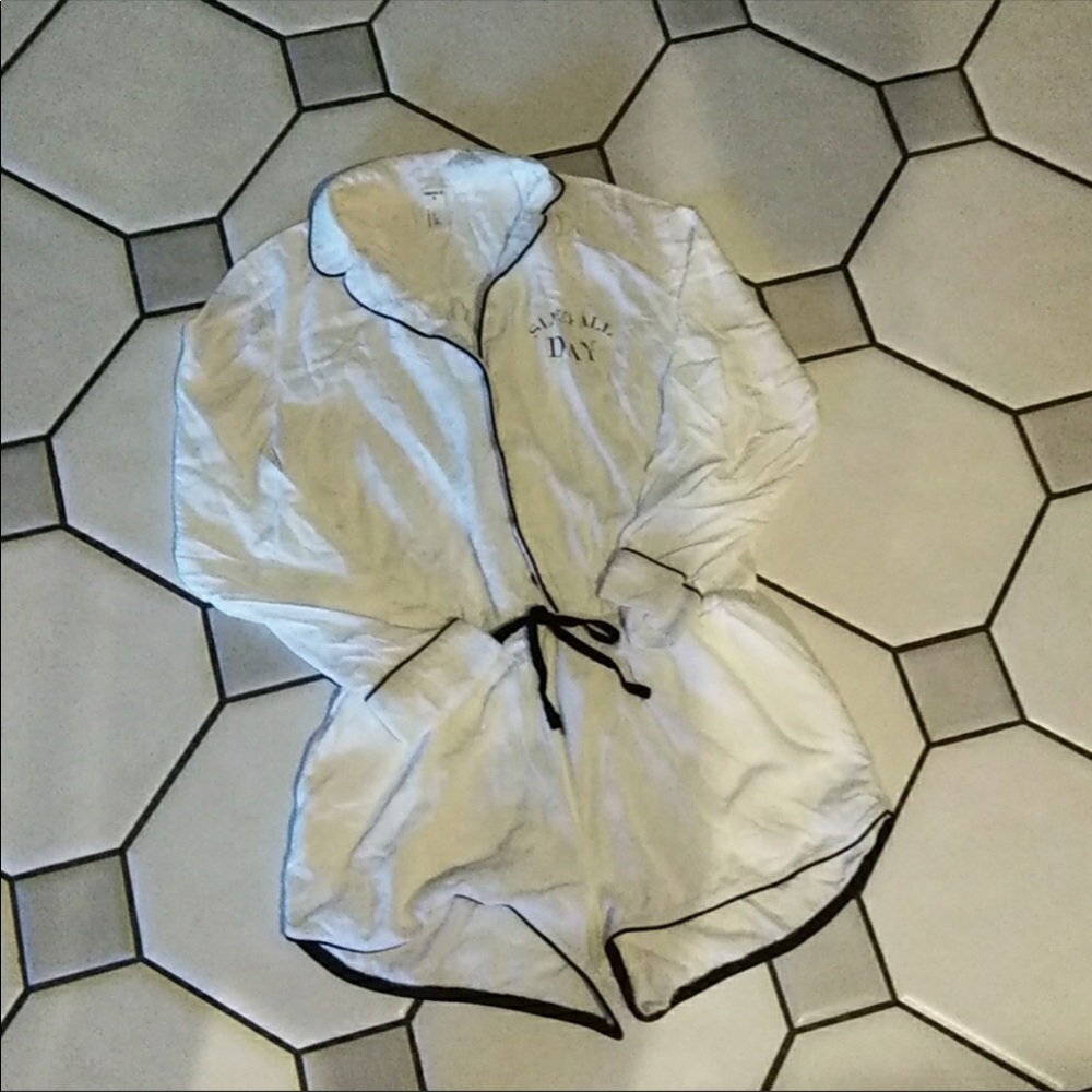 “Sleep All Day” Pajama Romper